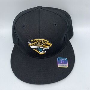 Vintage Jacksonville Jaguars 7 1/4 NFL Reebok Mens Hat Fitted Cap